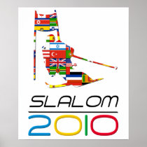 2010: Slalom Print