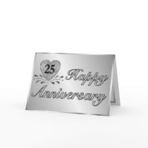25ste Verjaardag - Zilver