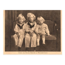 3 jongens Habsburg/windisch-Graetz #044H Wenskaart