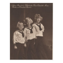 3 jongens Habsburg/windisch-Graetz #050H Wens Kaarten