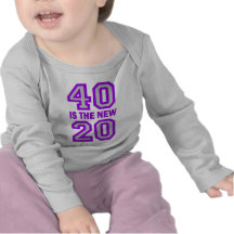 40 zijn nieuwe 20 t-shirts