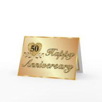 50ste Verjaardag - Goud