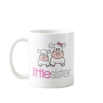 Aanbiddelijk Weinig T-shirt van de Schapen van de  Koffie Mokken