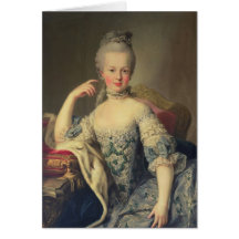 Aartshertogin Marie Antoinette Wenskaarten