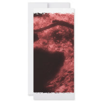Abstracte Rode & Zwarte Aziatische Boom
