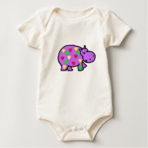 AH- paarse Hippo met het Overhemd van Harten