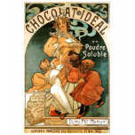 Alphonse (Alfons) Mucha Chocolat Ideal Shirts