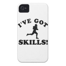Amerikaans football vectordesign iPhone 4 case
