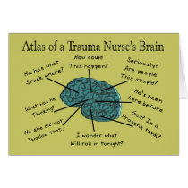 Atlas van de Hersenen van een van het Trauma Verpl