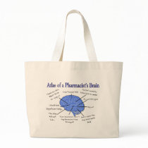 Atlas van hersenen-Dolkomische Apotheker Canvas Tas