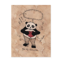 Ben mijn Valentijnskaart, Panda.