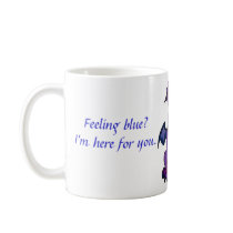 Blauw voelen draak die? koffie mokken