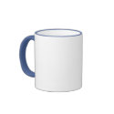 Blue Flower and  Pony mug
