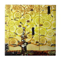 Boom van het leven door Gustav Klimt