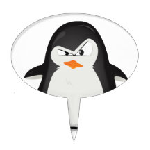 Boze Pinguïn Cake Prikkers