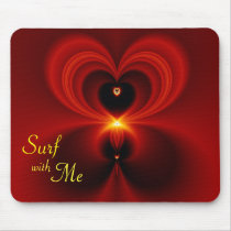Branding met me Valentijnskaart