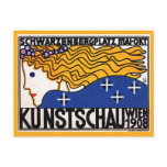 Briefkaart: Kunstschau Wien door Loffler