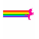 COREY TIGER 80s RETRO VINTAGE RAINBOW UNICORN Tee Shirt