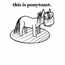 dame ponytoast!