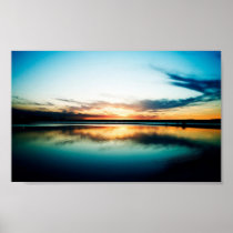 De Affiche van de zonsondergang Posters