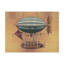 De Aleoetishe Vliegende Machine Steampunk van het 
