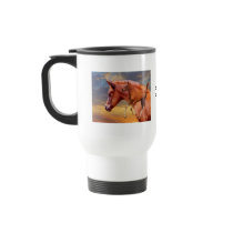 De Arabische Mok van de Zonsopgang van het Paard
