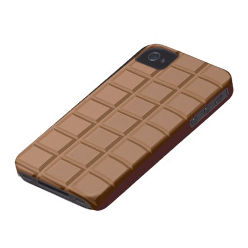 De bariphone 4 van de melkchocola geval iphone 4 case-mate hoesje
