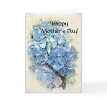 De blauwe Kaart van de Dag van de Moeders van de H