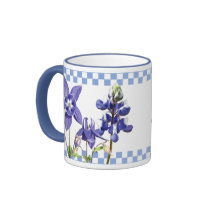 De blauwe Mok van Bloemen