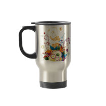 De bloemen vectorMok van de Reis