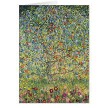 De Boom van Apple door Gustav Klimt, Vintage Victo Kaart