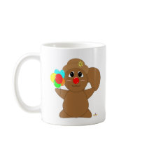 De Bruine Eekhoorn van de Clown van Huggable