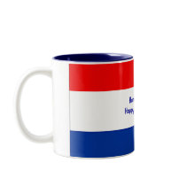 De Dag van de Gelukkige Koningin van Koninginnedag Koffie Mokken