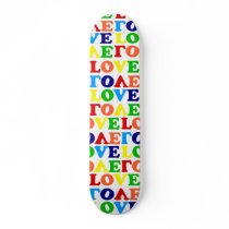 De Dag van de Valentijnskaarten van de Liefde van  Skate Board