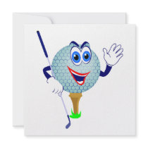 De de gelukkige T-shirts en Giften van de Golfbal