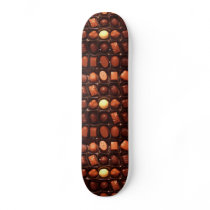De doos Chocolade rijdt Pro met een skateboard