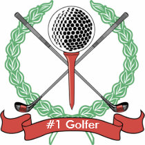 De douane Gepersonaliseerde T-stukken van het Golf