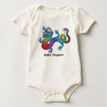 De Draak van de baby onesie