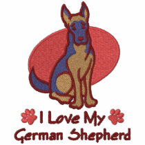 De Duitse herder van de liefde