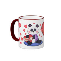 De Foto van de Douane van de Liefde van de Panda v