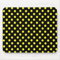 De gele Stip Mousepad van de Vlek
