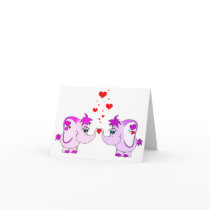 De gelukkige Kaart van de Nota van de Valentijnsda