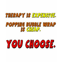 De grappige Giften van de T-shirts van de Therapie
