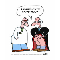 De grappige Wettelijke Cartoon van het Beroep