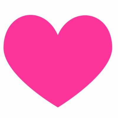 De hete Roze Magneet van het Hart Fotobeeldjes door aikiri
