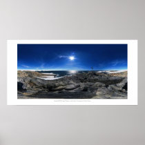 De Heuvel van het azimut, Kaap Denison, Antarctica Plaat