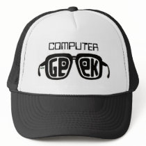 DE HOED VAN DE COMPUTER GEEK PETTEN MET NETJE