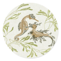De Illustratie van Seahorse van de Jugendstil - Ve