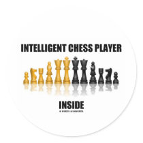 De intelligente Speler van het Schaak binnen (Weer