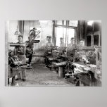 De jaren '40 van de Machinewerkplaats van Smith